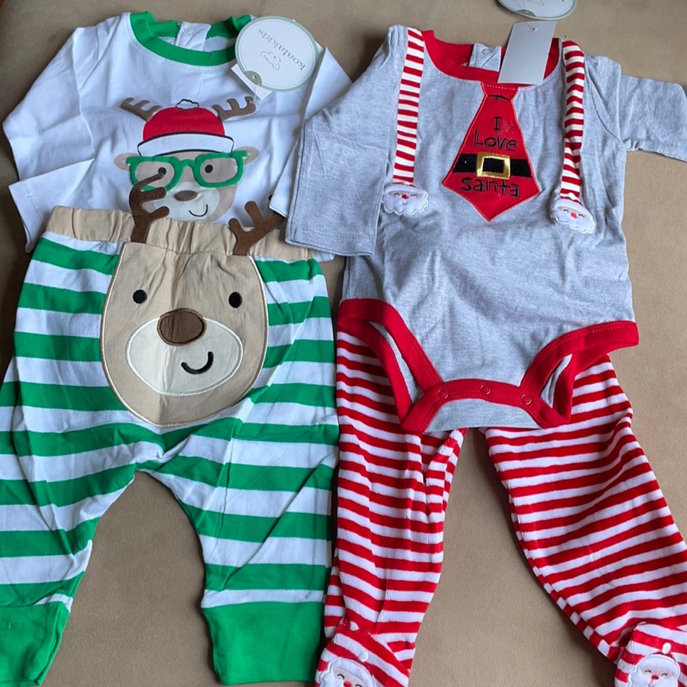 Baby boy’s clothes bundle- Christmas outfit